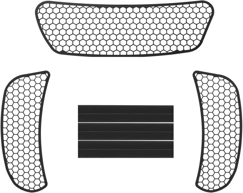 VPZMT Fairing Mesh Vent Screen Grills for Harley Softail 2022-2025 Low Rider ST FXLRST, 2022 Low Rider El Diablo FXRST Models, Black Metal - Image 4